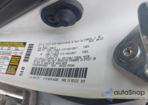 2023 Toyota Tacoma Trd Sport from USA, damaged, VIN 3TMAZ5CN0PM208031